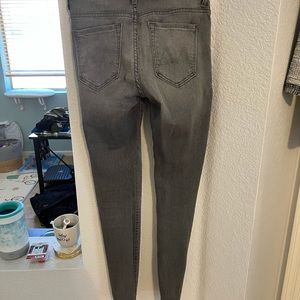 Mother grey skinny jeans size 27